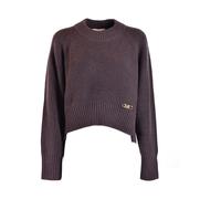 Michael Kors - Maille Tricot Col Rond - Femme - Pulls - Brun - Taille: 40 FR