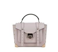 Michael Kors Manhattan Medium Top Handle School Satchel Leather Bag