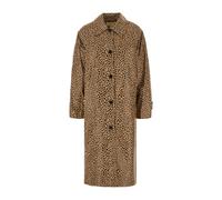 Michael Kors - Manteau Balmacaan Imprimé Guépard - Femme - Manteaux - Brun - Taille: 42 FR