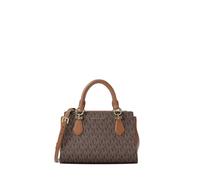 Michael Kors Marilyn Petite Sac Messager Signature Logo Marron PVC
