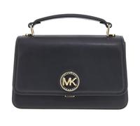 Michael Kors MD EW TH CHN Satchel, Hand Bag Women, Noir, Taille Unique