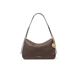 MICHAEL KORS MD TZ HOBO SHLDR BRN/ACORN