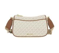 Michael Kors MD TZ PCH XBODY W/Strap, Hand Bag Women, Vanilla/Acrn, Taille Unique