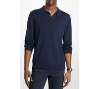 Michael Kors Merino Ls Polo Midnight Taille: XXL | Pulls Outlet | Homme