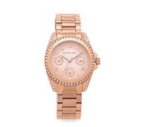 Michael Kors Mini Blair MK5613 - Mouvement Quartz - Affichage Analogique - Or Rose et Cadran Or Rose - Femme