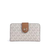 Michael Kors MK Pop Charm Medium Portefeuille blanc, synthétique, femme