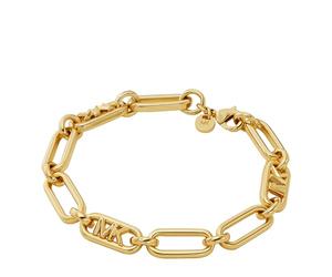 Michael Kors MK Statement Link MKJ828500710 Bracelet à maillons plaqué or 14 carats pour femme
