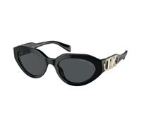 Michael Kors - Mk2192 Empire Oval Lunettes de soleil - Femme - Accessoires - Noir - Taille: ONE Size