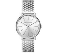 Michael Kors Montre à Quartz Pyper avec Maille de Bracelet en Acier Inoxydable argenté pour Femme MK4338