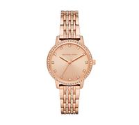 Michael Kors Melissa Montre pour Femme, Mouvement à Quartz avec Bracelet en Acier Inoxydable Ou en Cuir