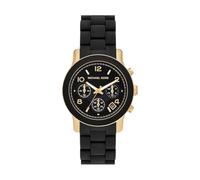 Montre Femme MICHAEL KORS RUNWAY en Silicone Noir Etanche - 245289