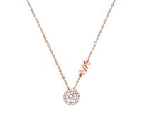 Michael Kors MKC1208AN791 Collier Femme Argent 925 Rose blanc 45 cm