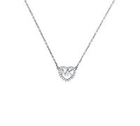 Michael Kors MKC1244AN040 Collier avec pendentif Femme Cœur Zirconium Argent