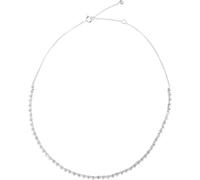 Michael Kors MKC1612AN040 Collier Femme laiton argent blanc 36 cm