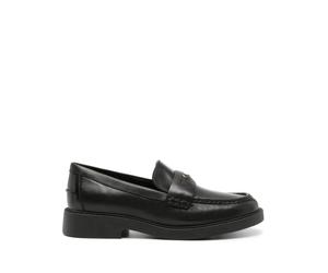 Michael Kors - Mocassin en cuir noir - Femme - Chaussures - Noir - Taille: 36 EU