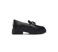 Michael Kors - Mocassin en cuir Parker - Femme - Chaussures - Noir - Taille: 37 1/2 EU