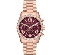 Michael Kors - Montre à Quartz Lexington avec Couleur Or Rose, Bracelet en Acier Inoxydable pour Femme, MK7275