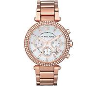 MICHAEL KORS Montre bracelet Femme MK5491 - Chronographe - Quartz - Analogique - Acier - Rose