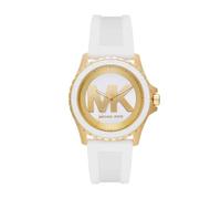 Michael Kors Montre Everest pour Femme, Mouvement chronographe à Quartz avec Bracelet en Acier Inoxydable ou en Silicone