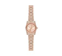 Michael Kors Montre Lexington pour Femme, 19mm Mouvement à Quartz Trois Aiguilles avec Bracelet en Acier Inoxydable ou en Cuir