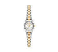 Michael Kors Montre Lexington pour Femme, 19mm Mouvement à Quartz Trois Aiguilles avec Bracelet en Acier Inoxydable ou en Cuir