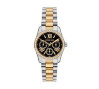 Michael Kors Montre Lexington pour Femme, Mouvement chronographe à Quartz avec Bracelet en Acier Inoxydable