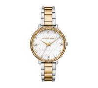 Michael Kors - Montre Pyper Pavé Bicolore Logo - Femme - Accessoires - Gris - Taille: ONE Size