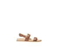 Michael Kors - NIA Flat Sandal - Femme - Chaussures - Brun - Taille: 36 1/2 EU