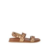 Michael Kors - Nia Flat Sandal - Femme - Chaussures - Brun - Taille: 38 EU