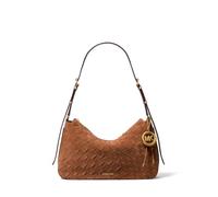 Michael Kors Nolita Medium Hand-Woven Suede Shoulder Bag