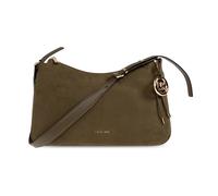 Michael Kors - Nolita Medium Nubuck Convertible Shoulder Bag - Femme - Sacs - Vert - Taille: ONE Size
