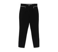 Michael Kors - Pantalon en crêpe stretch - Femme - Pantalons - Noir - Taille: 42 FR