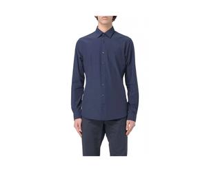 Michael Kors - Performance Stretch Slim Shirt - Homme - Chemises - Bleu - Taille: M