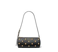 Michael Kors Petite pochette Izzy pour femme, Matériel doré/cuir/noir, taille unique