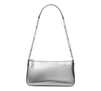 Michael Kors - Pochette Empire en cuir métallisé - Femme - Sacs - Gris - Taille: ONE Size