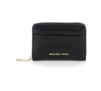 Michael Kors Portefeuille Jet Set – cuir grainé noir – femme
