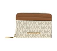 Michael Kors Portefeuille Jet Set en toile blanche pour femme