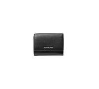 Michael Kors Portefeuille Bryant trifold en cuir de vache finement grainé noir – Femme