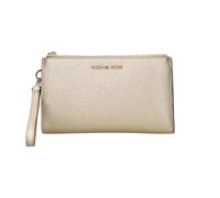 Michael Kors - Portefeuille en cuir grainé avec compartiment pour smartphone - Femme - Accessoires - Jaune - Taille: ONE Size