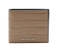 Michael Kors - Portefeuille Hudson en cuir grainé crocodile - Homme - Accessoires - Brun - Taille: ONE Size