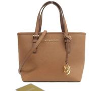 Michael Kors Pre-owned - Pre-owned Cuir cabas - Femme - Pre-owned - Brun - Taille: ONE Size