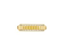 Michael Kors Premium Femme Bague en laiton ton doré, MKJ86117107