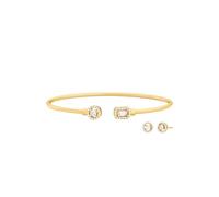 Michael Kors Premium Femme Bracelet en argent sterling doré, MKC1852SET