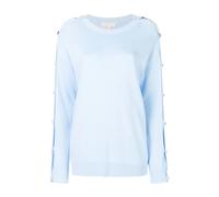 Michael Kors - Pull à Col Rond - Femme - Pulls - Bleu - Taille: 38 FR