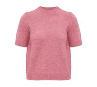 Michael Kors - Pull à manches courtes en nylon et alpaga - Femme - Pulls - Rose - Taille: 40 FR