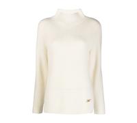 Michael Kors - Pull Beige en Laine à Col Montant - Femme - Pulls - Beige - Taille: 40 FR