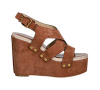 Michael Kors - Raven Sandale Compensée - Femme - Chaussures - Brun - Taille: 41 EU