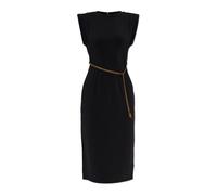 Michael Kors - Robe avec chaîne décorative - Femme - Robes - Noir - Taille: 40 FR
