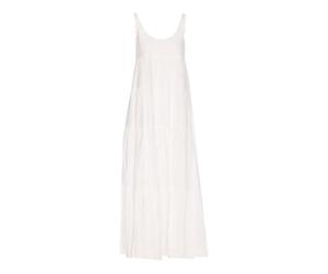 Michael Kors - Robe d'été Blanche à Volants - Femme - Robes - Blanc - Taille: 38 FR