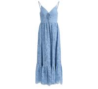 Michael Kors - Robe Maxi en Dentelle Florale Cordonnée - Femme - Robes - Bleu - Taille: 36 FR